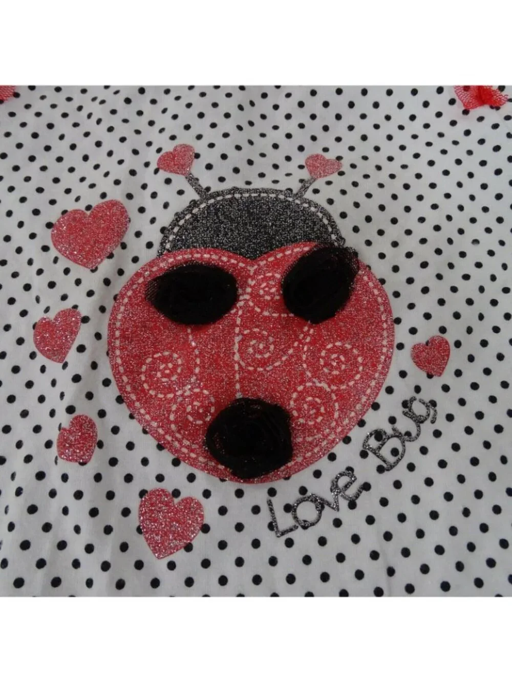Lot of 3 Ecko and DDG Ladybug Shirt Top Fisher Price Skirt Girls Size 24 Month